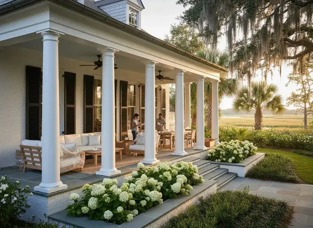 Luxury outdoor renovation Hilton Head Island